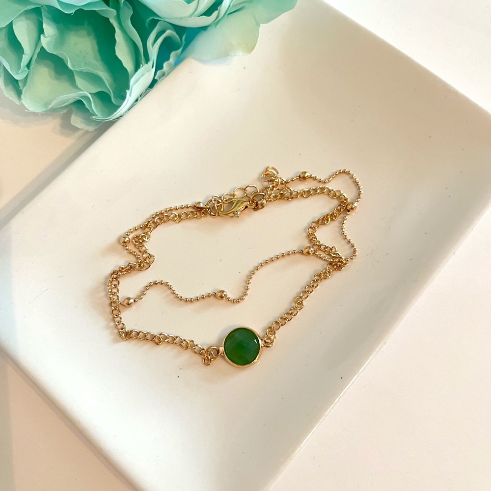 Crystal Boho Anklet Set - Picture 2 of 7